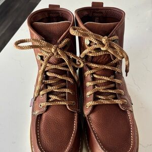 Georgia Boot Men’s 6inch USA Wedge Mock Toe Boots